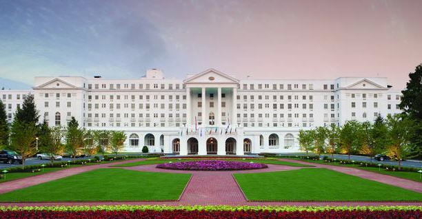 The historic Greenbrier resort